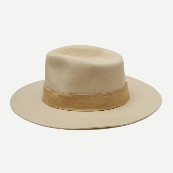 Madewell x Wyeth Dylan Rancher Hat - Light Oatmeal - One Size - Picture 3 of 11